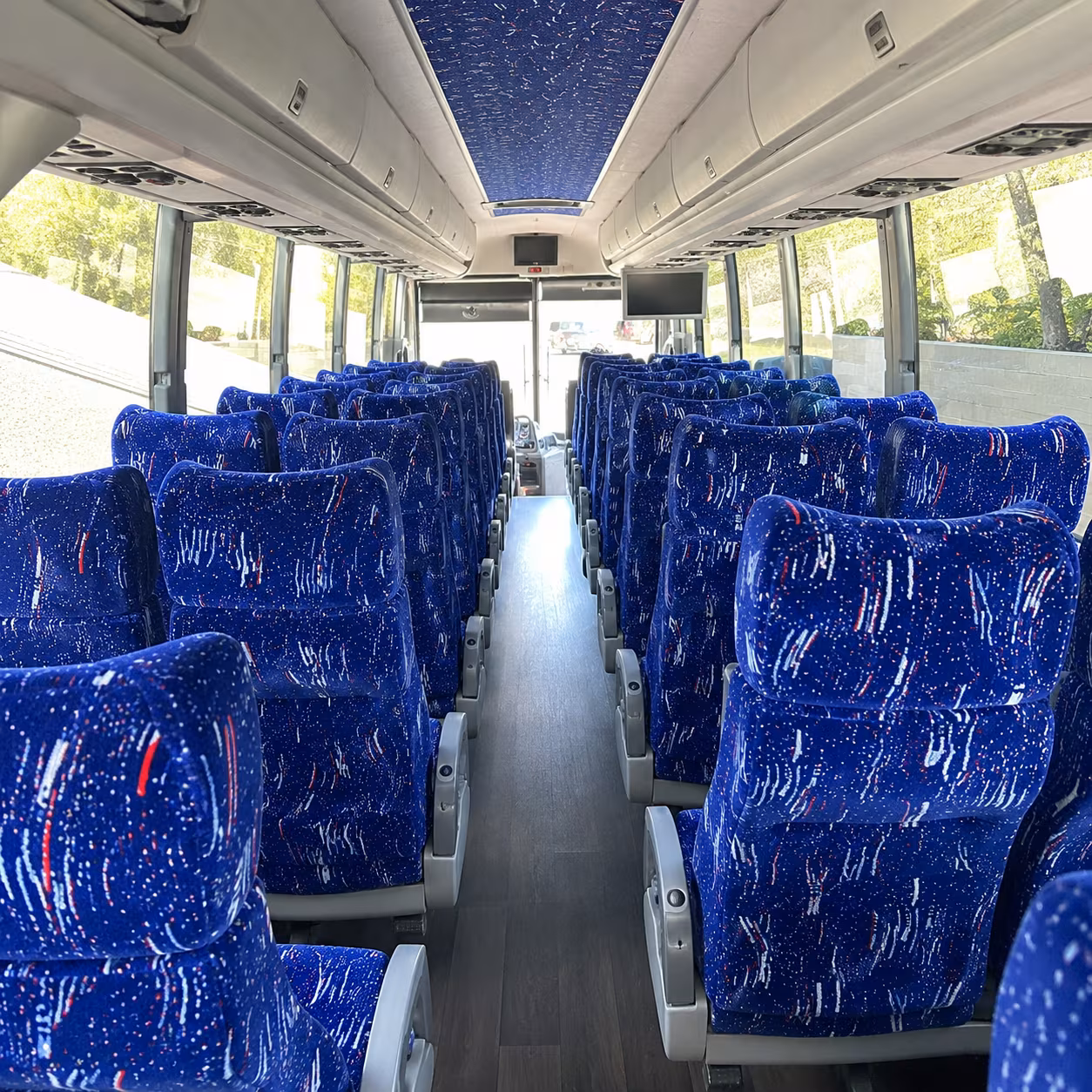 el cajon charter bus rental interior