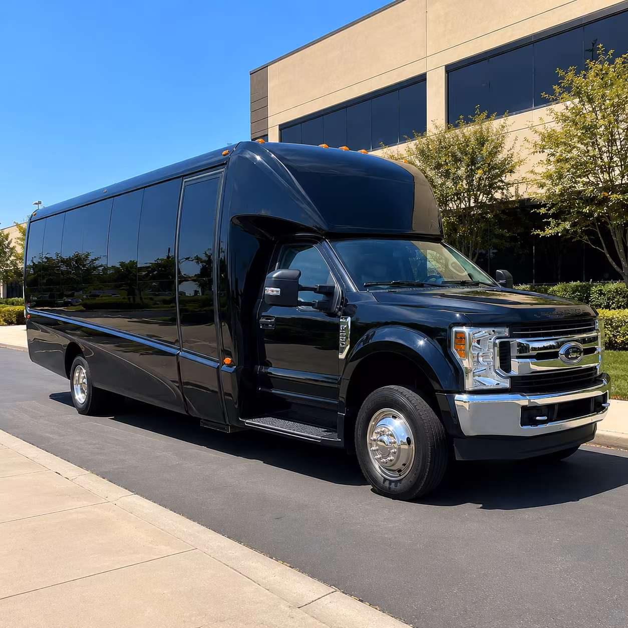 oceanside comfortable charter buses for government military personnel