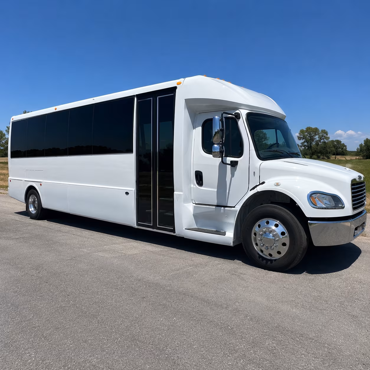 santee wedding shuttle bus rentals