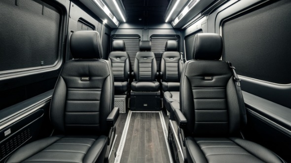 el cajon sprinter van with driver interior